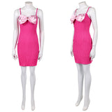 Cosplay Costume Elle Woods La Revanche d'Une Blonde Film Cosplay Robe Rose Femme