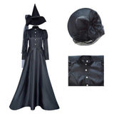 Cosplay Costume Elphaba Wicked Film Cosplay Robe Noire Femme