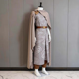 Cosplay Costume Elrond The Lord of the Rings(2026) Film Cosplay Tenue Grise Homme