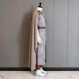 Cosplay Costume Elrond The Lord of the Rings(2026) Film Cosplay Tenue Grise Homme