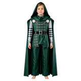 Cosplay Costume Enfant Dr.Doom Avengers 5(2026) Film Cosplay Tenue Verte Ver.2