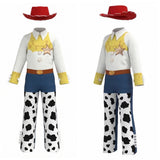 Cosplay Costume Enfant Jessie Film Cosplay Tenue Jaune et Bleue