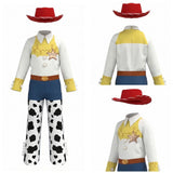 Cosplay Costume Enfant Jessie Film Cosplay Tenue Jaune et Bleue