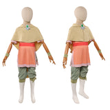 Cosplay Costume Enfant Pavi Avatar: Seven Havens(2026) TV Cosplay Tenue Beige et Orange