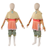 Cosplay Costume Enfant Pavi Avatar: Seven Havens(2026) TV Cosplay Tenue Beige et Orange