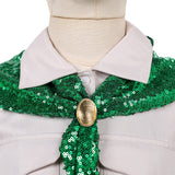 Cosplay Costume Enfant Scout Troop Beverly Hills(1989) Film Cosplay Uniforme Beige et Vert