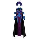 Cosplay Costume Enfant Skeleton King Les Maîtres de l'Univers(2026) Film Cosplay Robe Violette