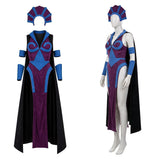 Cosplay Costume Enfant Skeleton King Les Maîtres de l'Univers(2026) Film Cosplay Robe Violette