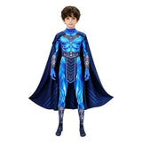 Cosplay Costume Enfant Skeletor Les Maîtres de l'Univers(2026) Film Cosplay Combinaison Bleue