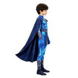 Cosplay Costume Enfant Skeletor Les Maîtres de l'Univers(2026) Film Cosplay Combinaison Bleue