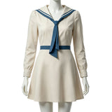 Cosplay Costume Enola Holmes 3(2026) Film Cosplay Robe Blanche Femme