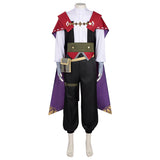Cosplay Costume Enzo Roco Kingdom(2026) Jeu Cosplay Tenue Rouge Homme Ver.2