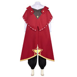 Cosplay Costume Enzo Roco Kingdom(2026) Jeu Cosplay Tenue Rouge Homme Ver.2