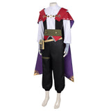 Cosplay Costume Enzo Roco Kingdom(2026) Jeu Cosplay Tenue Rouge Homme Ver.2