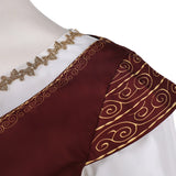 Cosplay Costume Eowyn The Lord of the Rings(2026) Film Cosplay Robe Blanche et Rouge Femme