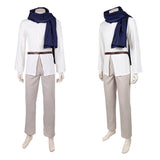 Cosplay Costume Ethan La Guerre des Étoiles: Visions Presents(2026) TV Cosplay Tenue Blanche et Grise Homme