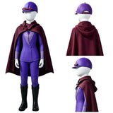 Cosplay Costume Fille Princesse Sofia TV Cosplay Tenue d'Équitation Violette Enfant