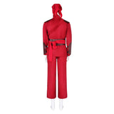 Cosplay Costume Film Tenue de Ninja Rouge Homme