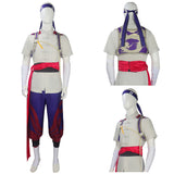 Cosplay Costume Fire God Liu Kang Mortal Kombat 2(2026) Film Cosplay Tenue Grise Homme