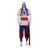 Cosplay Costume Fire God Liu Kang Mortal Kombat 2(2026) Film Cosplay Tenue Grise Homme
