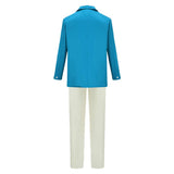 Cosplay Costume Foghorn Leghorn Coyote vs. Acme(2026) Film Cosplay Tenue Bleue Homme