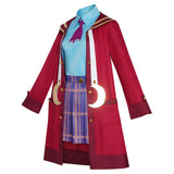 Cosplay Costume Freya Roco Kingdom(2026) Jeu Cosplay Tenue Rouge Femme