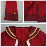 Cosplay Costume Freya Roco Kingdom(2026) Jeu Cosplay Tenue Rouge Femme