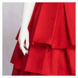 Cosplay Costume Frieren Frieren: Beyond Journey's End(2026) Anime Cosplay Robe Rouge Femme 