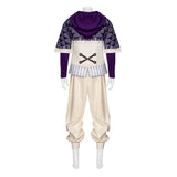 Cosplay Costume Fu Orostor Gachiakuta Anime Cosplay Tenue Violette Homme
