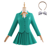Cosplay Costume Fuu Hououji Magic Knight Rayearth Anime Cosplay Uniforme Verte Femme