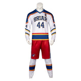 Cosplay Costume Garrett Off Campus(2026) TV Cosplay Uniforme de Hockey sur Glace Blanche Homme