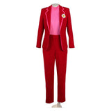 Cosplay Costume Gladys Weapons Film Cosplay Tenue Rouge Femme