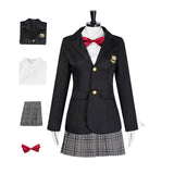 Cosplay Costume Gogo Yubari Kill Bill Film Cosplay Tenue Noire Femme