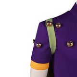 Cosplay Costume Gyro Zeppeli JJBA 7(2026) Anime Cosplay Tenue Violette et Brune Homme