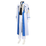 Cosplay Costume Hades Record of Ragnarok Anime Cosplay Tenue Bleue et Blanche Homme