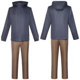 Cosplay Costume Hakari Kinji Jujutsu Kaisen Saison 3(2026) Anime Cosplay Tenue Bleue et Marron Homme