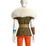 Cosplay Costume Hampton Squib Golden Axe(2026) TV Cosplay Tenue Brune et Orange Homme
