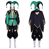Cosplay Costume Harlequin The Freak Circus Jeu Cosplay Tenue Verte Homme Ver.2