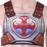 Cosplay Costume He-Man Les Maîtres de l'Univers(2026) Film Cosplay Tenue de Cuir Brune Homme