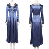 Cosplay Costume Helaena Targaryen House of The Dragon 3(2026) Robe Bleue Femme