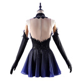 Cosplay Costume Hikaru Kamisaki Medalist Anime Cosplay Robe de Patinage Noire Femme