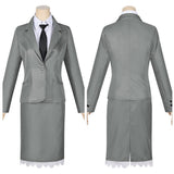 Cosplay Costume Hinagiku Kayou Shunkashuutou Daikousha: Haru no Mai(2026) Anime Cosplay Tenue Grise Femme