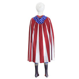 Cosplay Costume Homelander The Boys 5(2026) TV Cosplay Combinaison Bleue Enfant