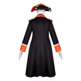 Cosplay Costume Houshou Marine Hololive Youtuber Cosplay Tenue Noire et Rouge Femme