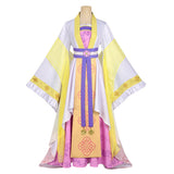 Cosplay Costume Huang Linglin Though I Am an Inept Villainess(2026) Anime Cosplay Tenue Jaune Femme