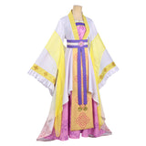 Cosplay Costume Huang Linglin Though I Am an Inept Villainess(2026) Anime Cosplay Tenue Jaune Femme