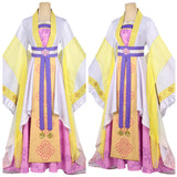 Cosplay Costume Huang Linglin Though I Am an Inept Villainess(2026) Anime Cosplay Tenue Jaune Femme