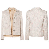 Cosplay Costume Im Han-rim Teach You a Lesson(2026) TV Cosplay Veste Beige+Chemise Abricot Femme