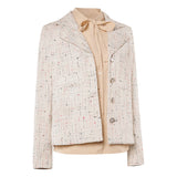 Cosplay Costume Im Han-rim Teach You a Lesson(2026) TV Cosplay Veste Beige+Chemise Abricot Femme