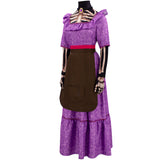Cosplay Costume Imelda Film Cosplay Robe Violette Femme